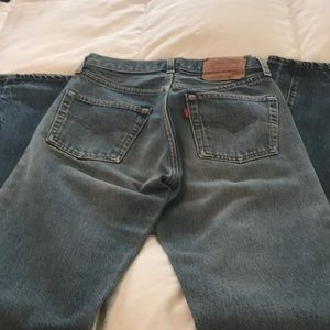 Levi 501’s from 1981.